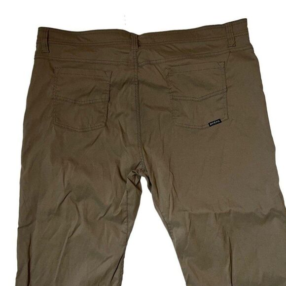 prAna Brion Hiking Men’s Pants In Mud Color Size 40WX30L Green - Picture 11 of 12